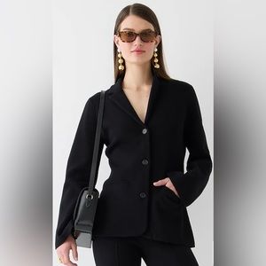 🐝NWT🐝 JCrew Waisted sweater-blazer with stretch